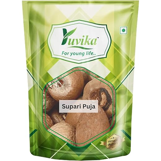 YUVIKA Supari Puja Areca Nut Betel Nut 200 Grams