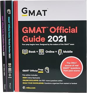 GMAT Official Guide 2021 Bundle, Books + Online Question Bank: Books + Online Question Bank