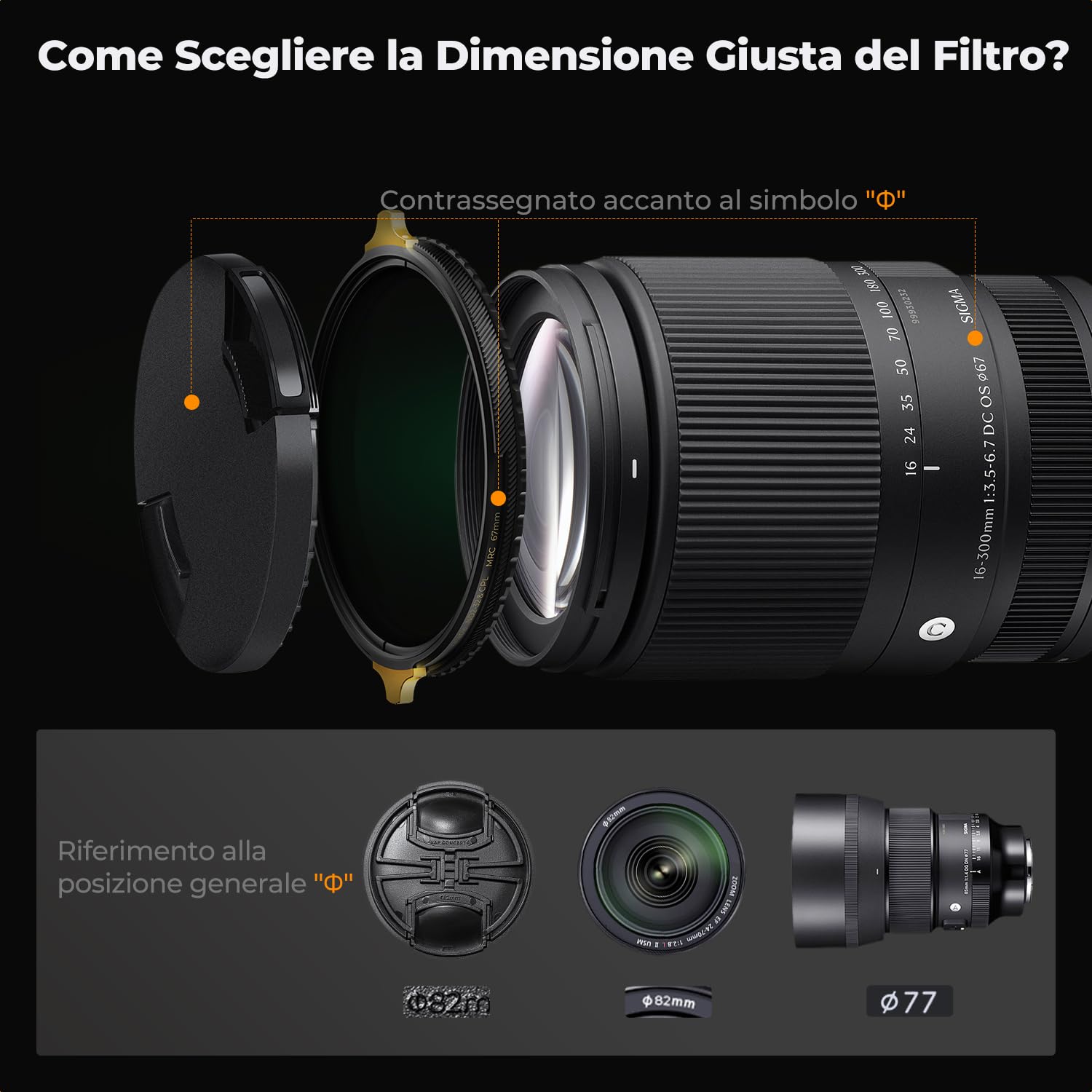 K&F CONCEPT Nano-X PRO 77mm 2 In 1 Filtro Variabile ND2-32 & Polarizzatore Circolare,ND2-32 & CPL Filtro con Telaio in Ottone a in Vetro Ottico con 36 Strati Nano-Rivestimento