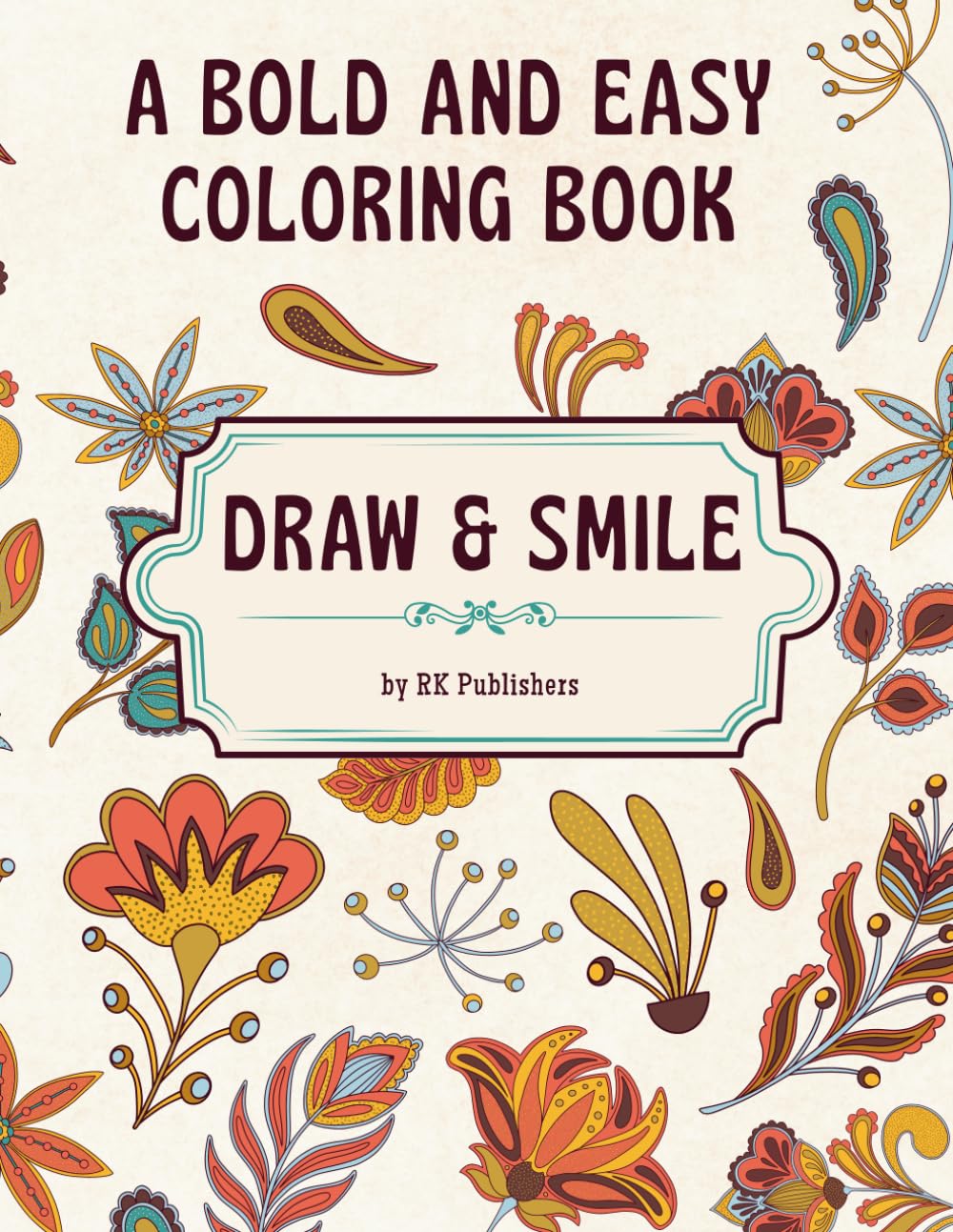 COZY SPACES: A Bold and Easy Coloring Book: 25 Simple Designs for Stress Relief and Relaxation | Large Print Minimalist Scenes for Adults, Seniors, and Beginners