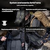 PGYTECH OneMo TAC Plecak na zdjęcia taktyczny 25 l/35 l Wodoodporny plecak na aparat DSLR/SLR/Lustrzanki lustrzane, z kieszenią na laptopa 15,6″, pokrowiec na deszcz, uchwyt na pod, czarny/brązowy