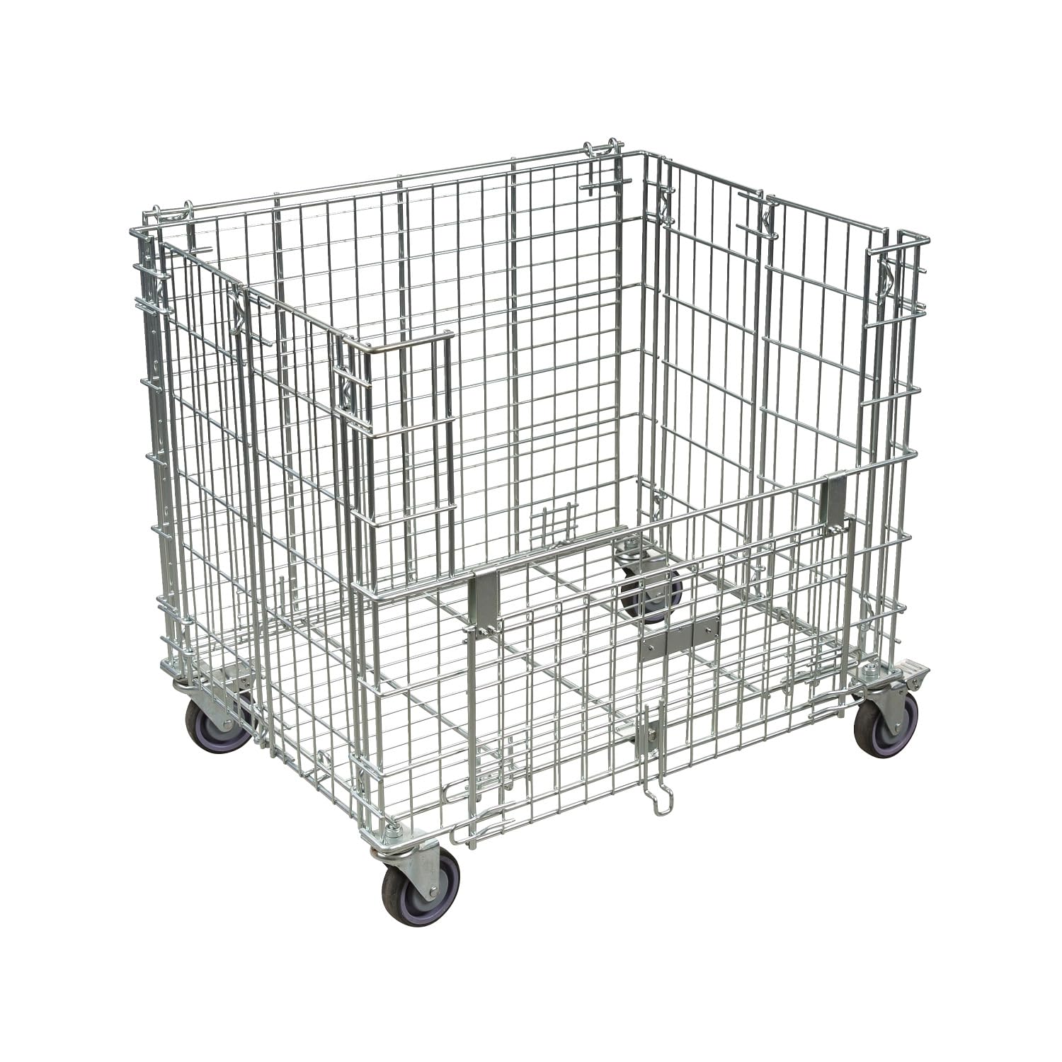 Sport-Thieme Transportwagen Jumbo zusammenklappbar für 30-50 Bälle Größe 5 14-27 kg