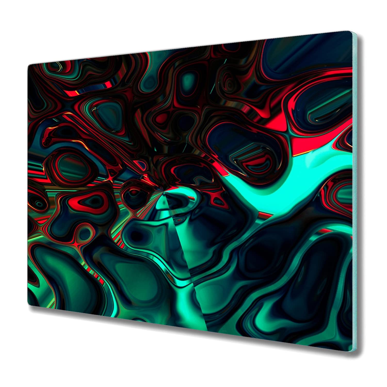 Tapis de cuisson induction 60x52cm et protection de plaque en verre de sécurité imprimé