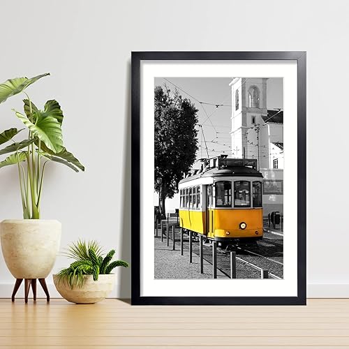 Vista 172 de LaVie Home - Portarretratos de 18 x 24 pulgadas, fotos de 16 x 20 pulgadas con paspartú, de 18 x 24 pulgadas sin paspartú, plexiglás pulido, Negro