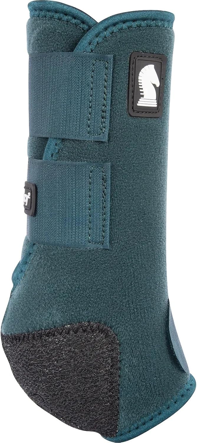 Classic Equine Legacy2 Support Boots, Front, Dragonfly Green, Medium