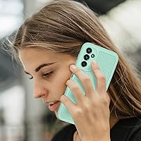 Vista 8 de FNTCASE Funda para Samsung Galaxy A14 5G funda protectora de doble capa resistente para teléfono celular, a prueba de golpes, resistente con parte