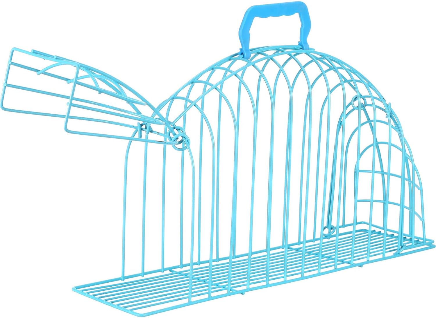 Blowing Cat Cage- 9.4 * 18inch Cat Grooming Shower Cage Portable Bath Net Shower Netting Nail Trimming Washing for Small