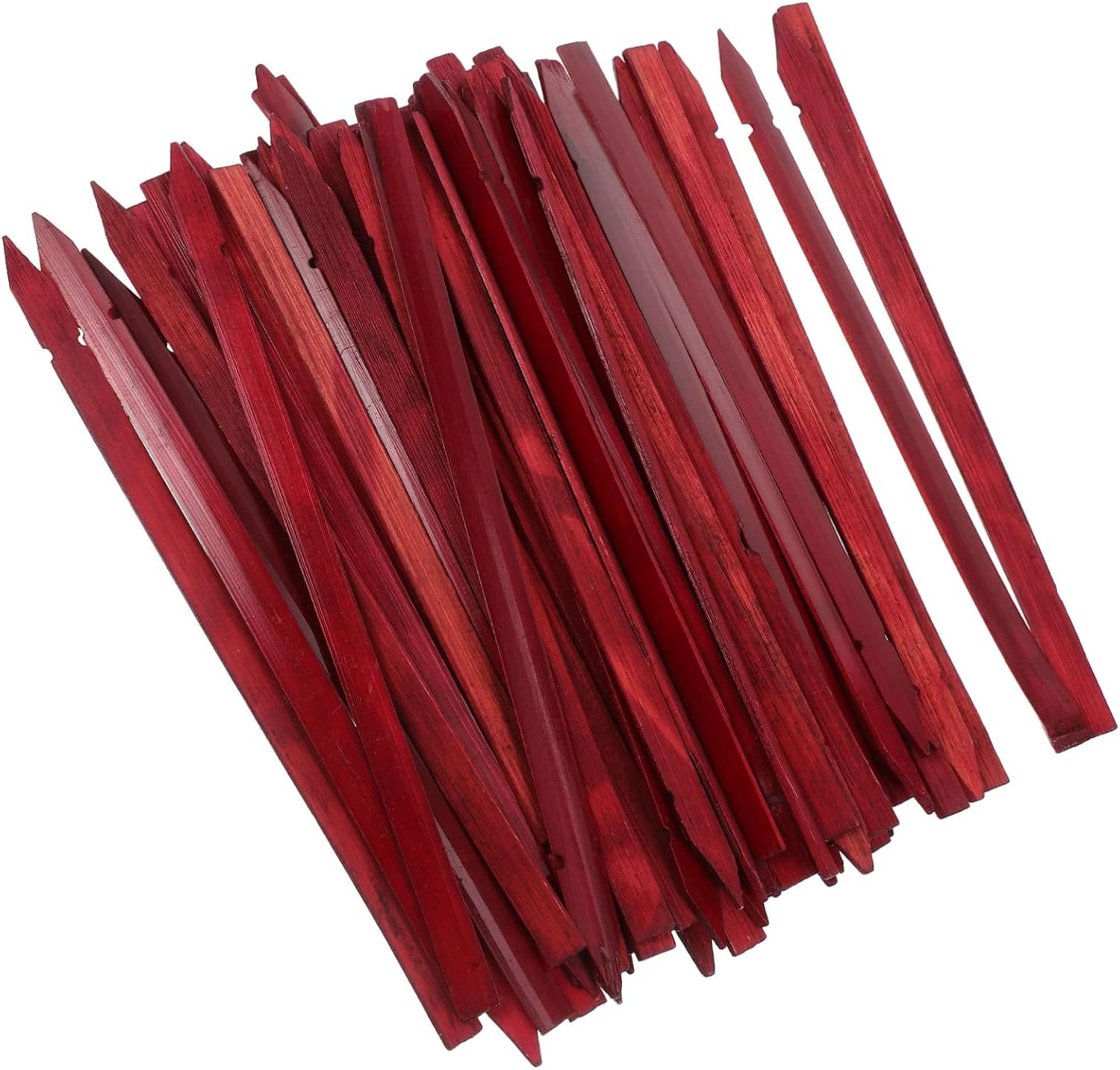 HANABASS 100Pcs Bamboo Fortune Telling Sticks for Divination Traditional Chinese Divination Props Blank Sticks for Fortune Telling Suitable for Spiritual Practices and Rituals