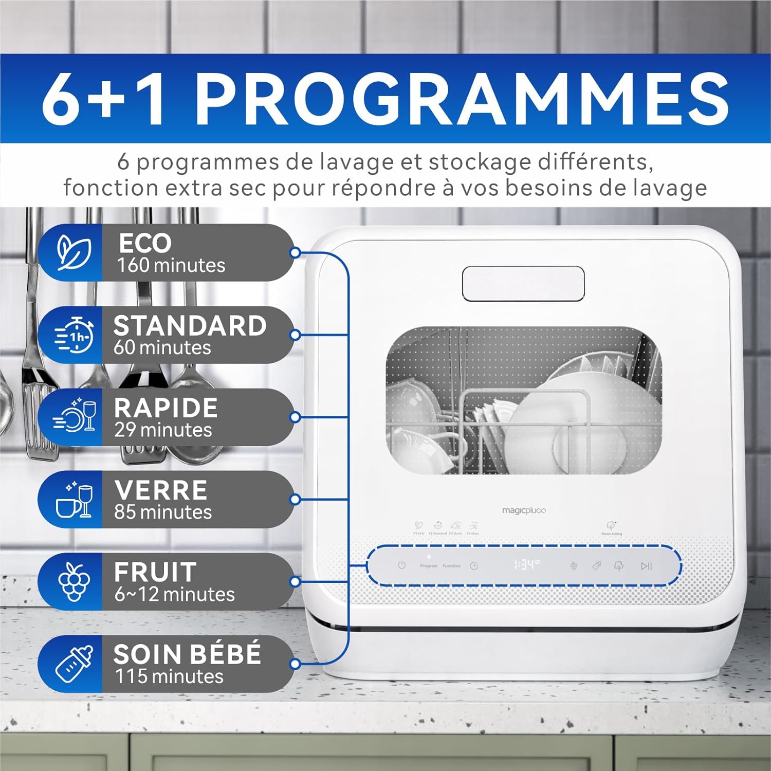 6+1 Wash Programs