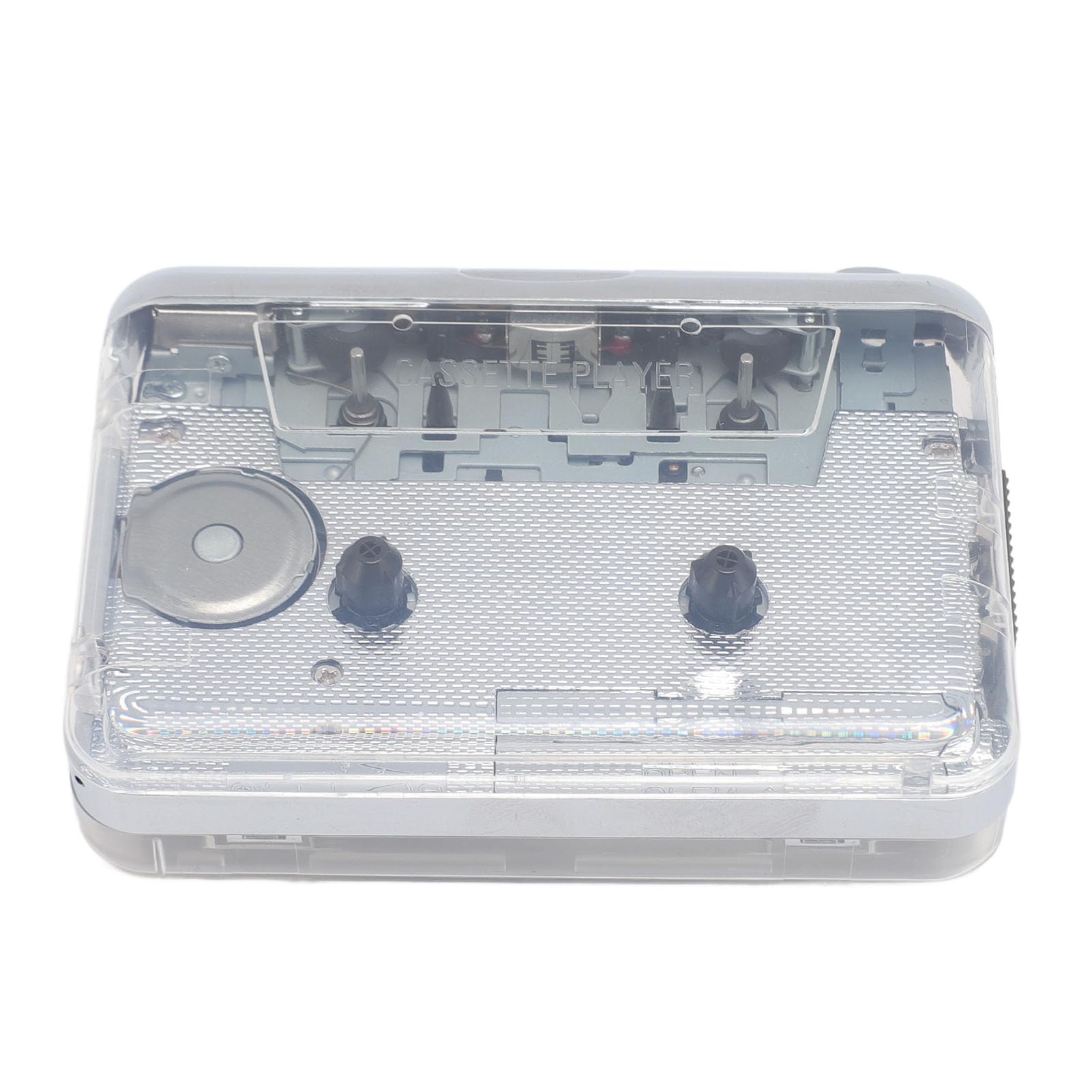 Digital Cassette Recorder, Simple Auto Reverse 3.5mm Jack Cassette to MP3 Converter Stereo Sound Multifunctional for Travel for Park