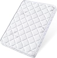 OSSERTSbearY Pack n Play Mattress 38x26" - Fits Graco, Baby Trend, Pamo Babe Playards - Odor-Free, Firm Foam, Quiet Safe Sleep Pad, White