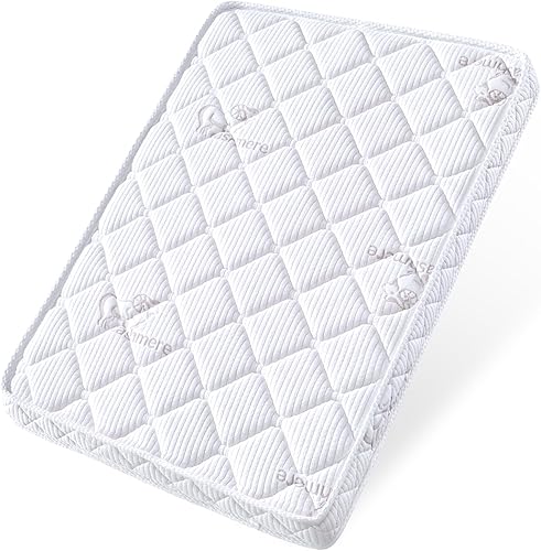 Colchón Pack and Play - 38" x 26" - Colchón de Patio de Juegos de Tela de Punto Premium con Refuerzo de Seguridad - Se Adapta a Graco & Baby Trend &