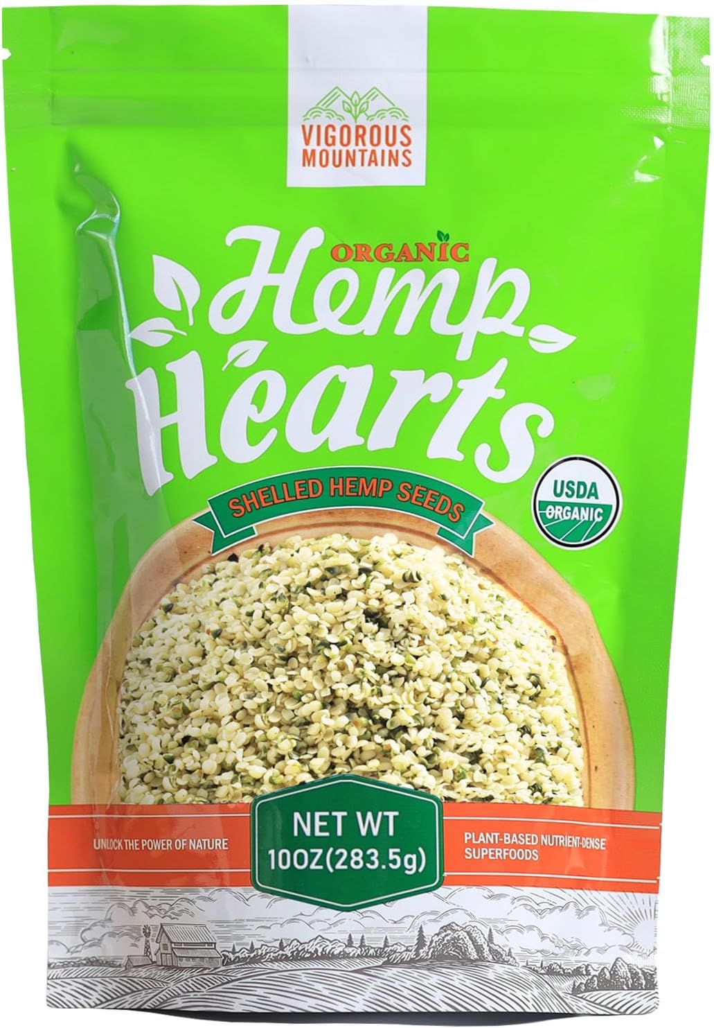 Organic Hemp Hearts ed Hemp s, Gluten-free