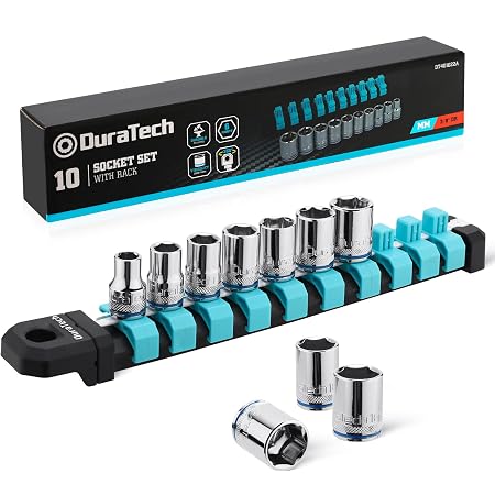 YUFANYA 46-Piece 1/4 Inch Drive Socket Set - Metric Sockets, Bit Sockets, Ratchet & Extensions, CR-V Steel - View #9