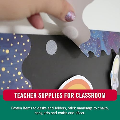 Vista 13 de VELCRO Brand - Cierres finos transparentes Perfecto para el hogar u oficina Cinta de 5 pies x 3/4 pulgadas tape