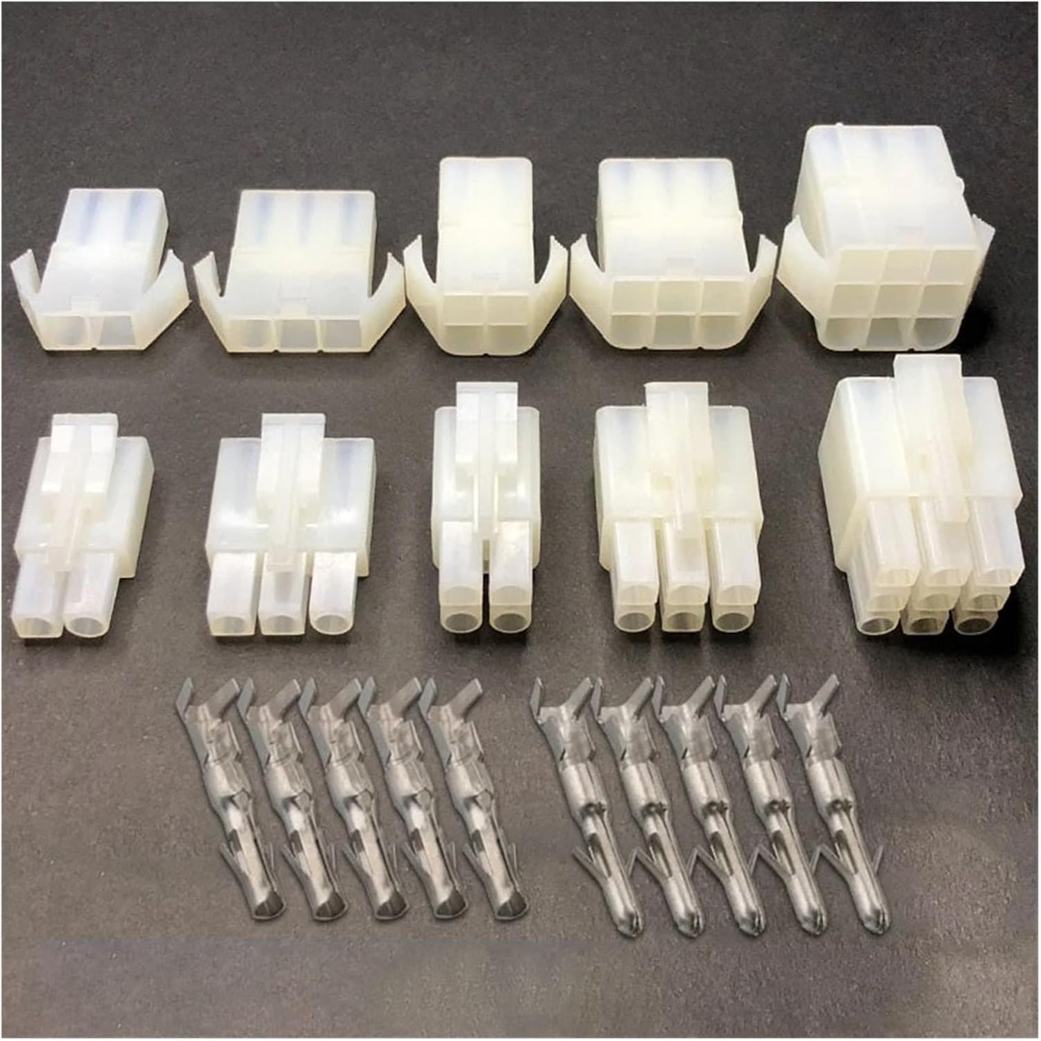 L6.2mm Automotive Wiring Harness Connector Male Female Docking Plug 2p3p4p6p9p12p Electrical High Current Cable Socket Sheath (Color : 9p, Size : 5sets)