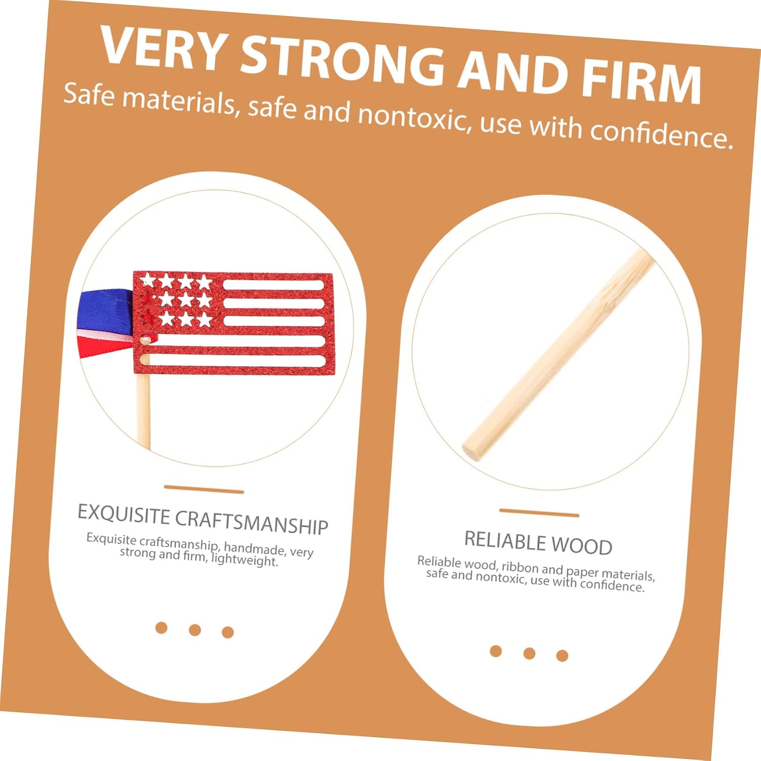 12pcs Independence Day Fairy Wands USA Flag Ribbon Sticks for Home Decor Celebrations and Parties Lightweight Safe Materials for Sharing Family and Friends