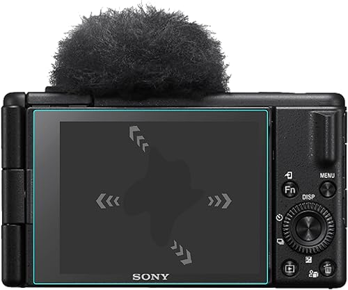Miniatura 5 de Mr.Shield Paquete de 3 Protector de pantalla para cámara Sony ZV-1 II  ZV1 II vidrio templado vidrio japonés con dureza 9H Protector de pantalla