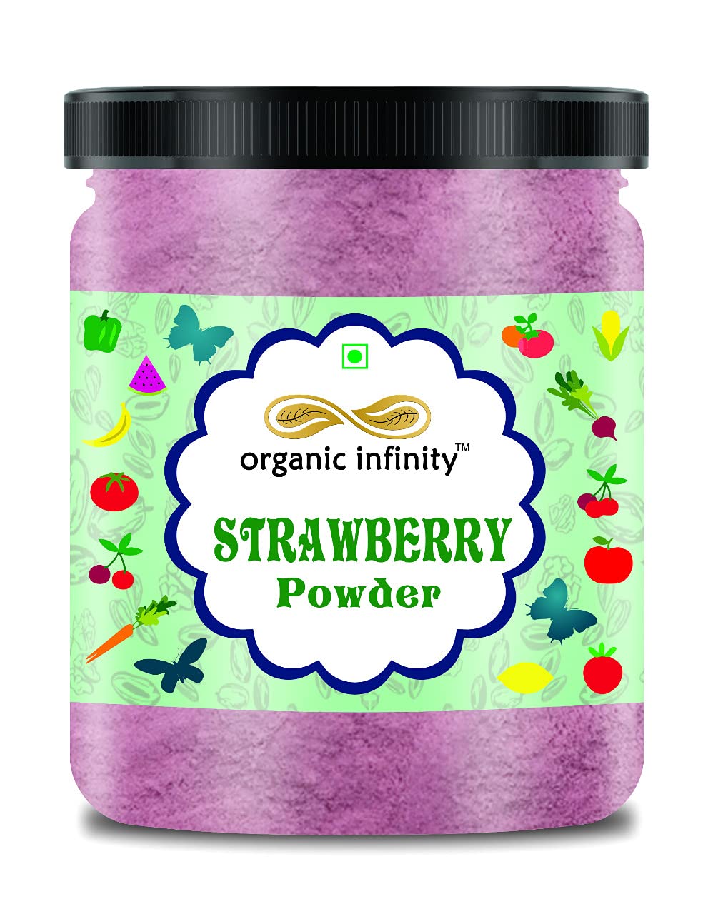 Organic Infinity Strawberry Powder | High in Vitamin C and Natural Flavour | Dry, No Added Sugars and Preservative - 100 GM by Organic Infinity (B094DJF2DK) Amazon Price History, Amazon Price Tracker