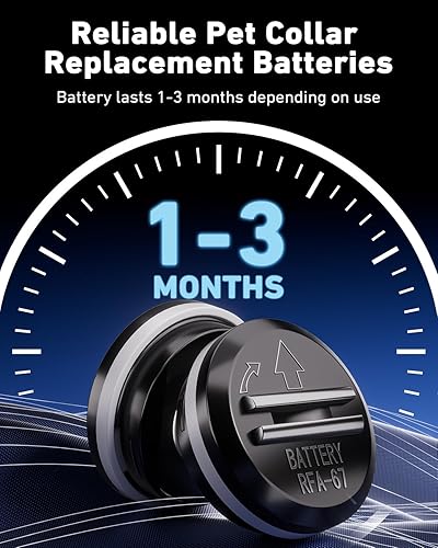 Vista 2 de LP RFA-67 RFA-67D-11 Baterías de repuesto para collar de mascotas, paquete de 20 baterías de litio de 6 voltios compatibles con PIF-300 RF300 Lote