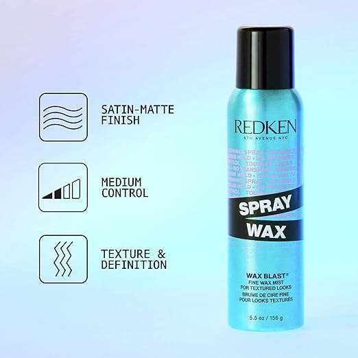 Redken Spray Wax Invisible Texture Mist para Todos los Tipos de Cabello miniatura 2