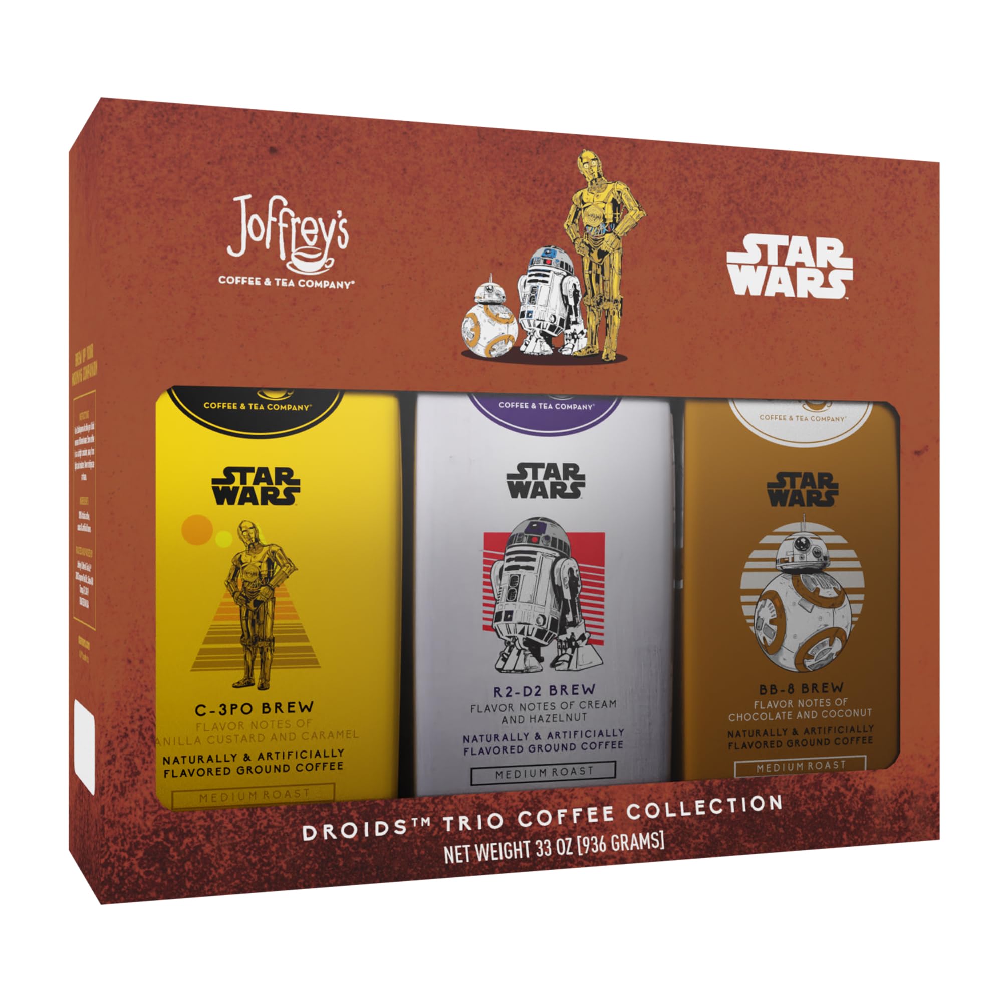 Joffrey's Coffee Star Wars Droids Trio Collection