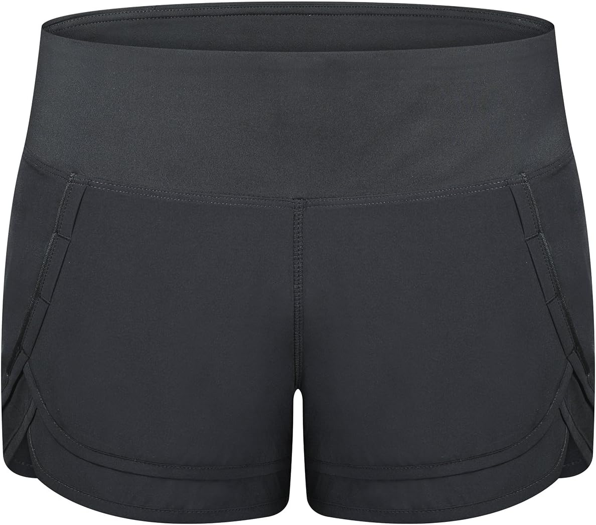 Women Stylish Lightweight Running Workout Volleyball Mesh Liner Shorts