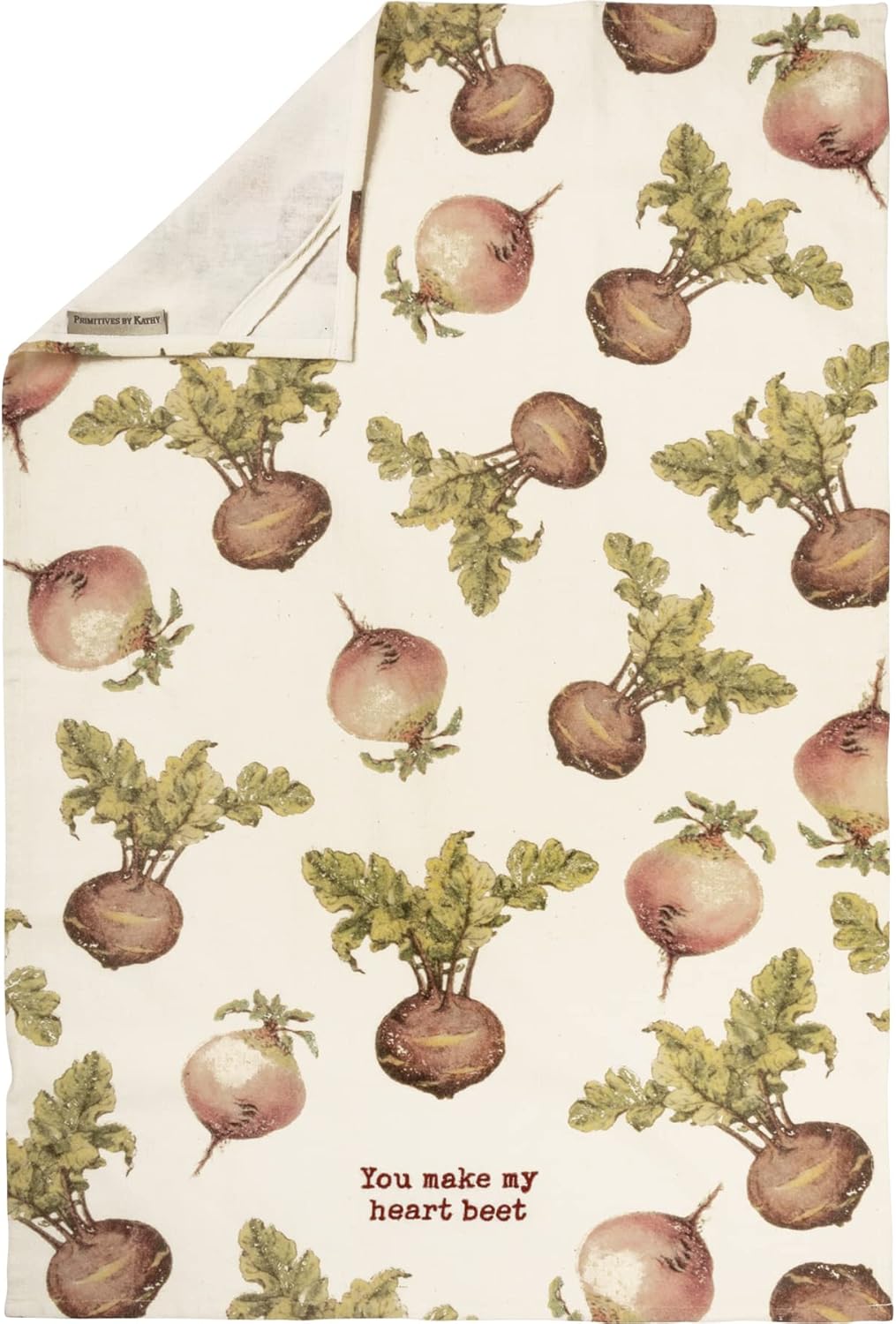 Kitchen Towel - You Make My Heart Beet