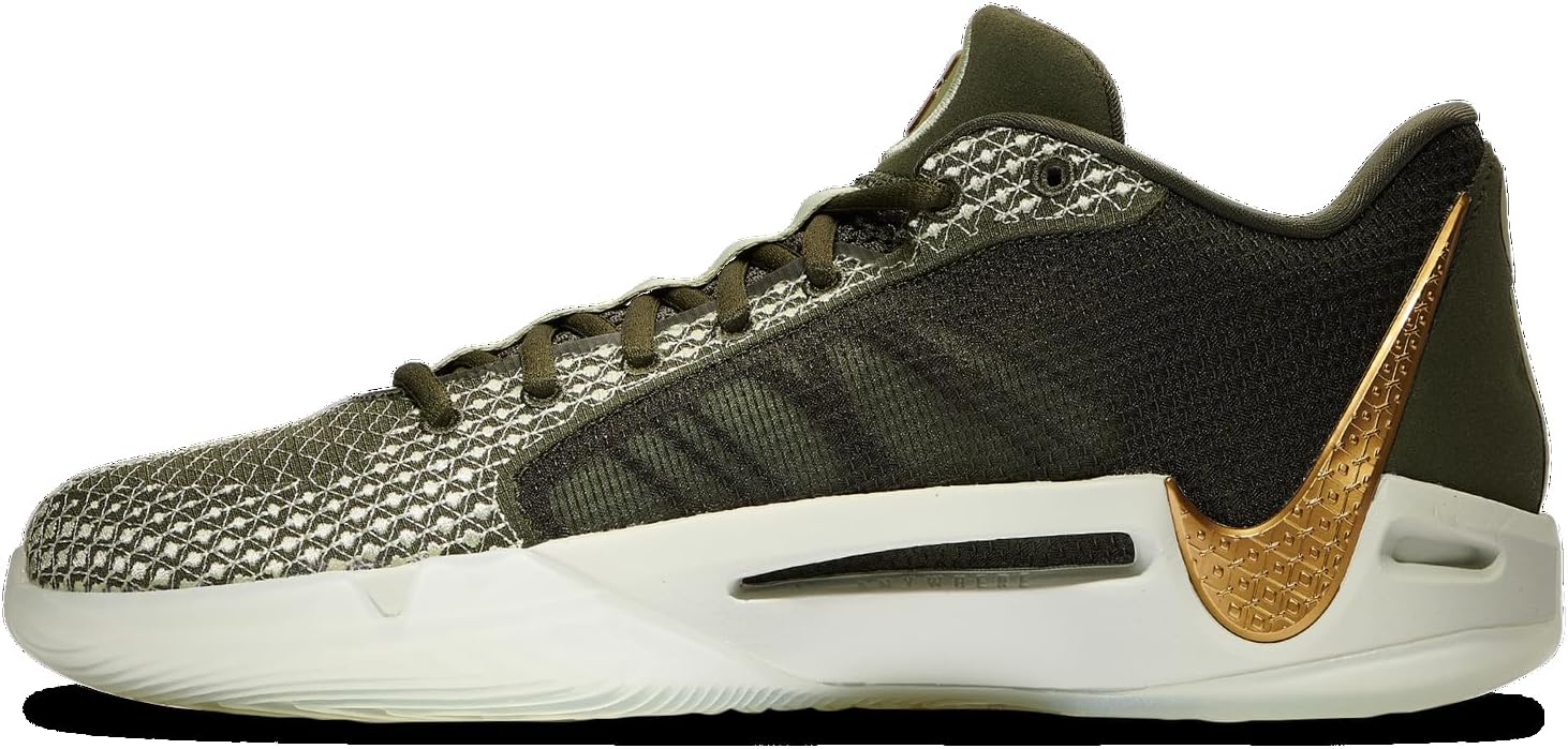 Women's Nike Sabrina 1 Basketball Shoes in Khaki/Metallic Gold/Olive