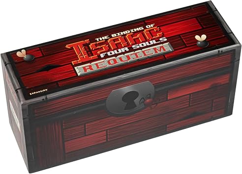 Maestro Media The Binding of Isaac Four Souls Requiem Expansion - 250+ New Cards, Characters, Monsters, Room Deck & Game Modes for Kids & Adults, Ages 13+, 1-4 Players, 60 Min Playtime