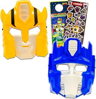 Transformers Masks 2 Pack featuring Optimus Prime and Bumblebee