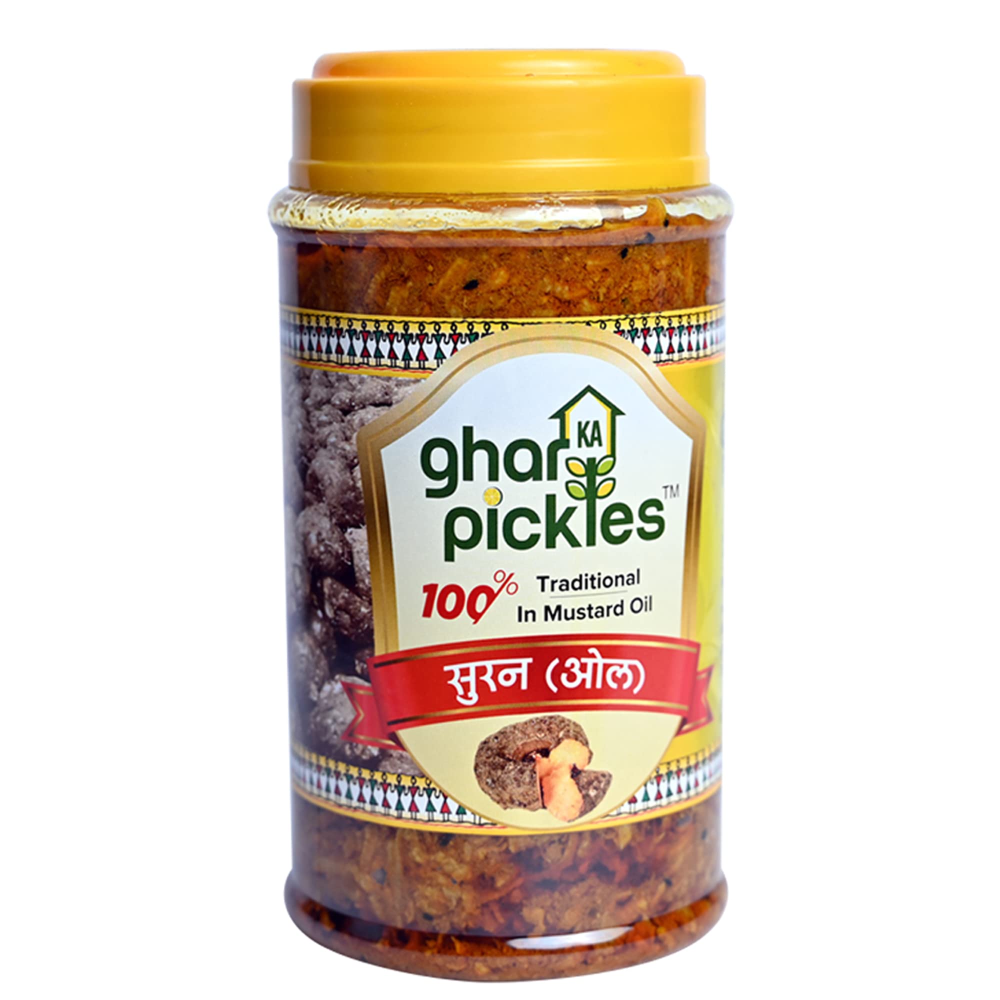 GHAR-KA PICKLES Traditional Homemade Yam Pickle/Suran Oal ka Achar/jimikand pickles, 900g - Natural, No Chemical No Preservatives Added (B0BGKM5KYB) Amazon Price History, Amazon Price Tracker