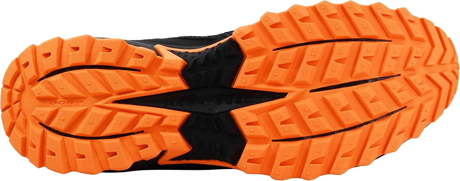 Saucony Men's Versafoam Excursion TR13 Black/Orange Running Shoe 11.5 M US