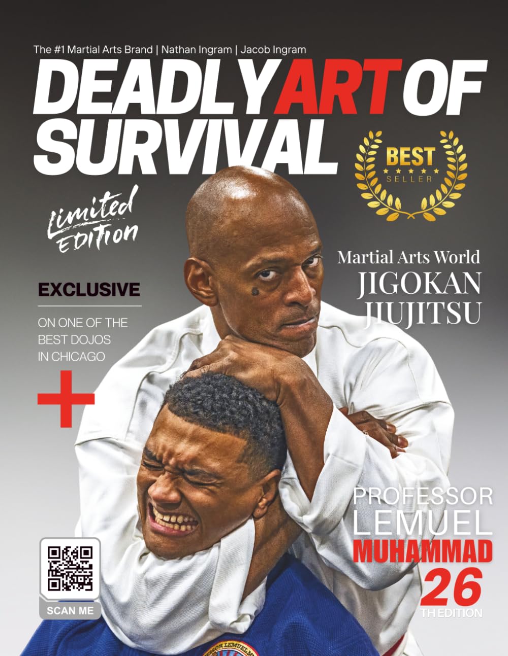 Deadly Art of Survival Magazine 26th Edition Featuring Professor Lemuel Muhammad | The #1 Martial Arts Magazine Worldwide MMA, Traditional Karate, Kung Fu, Goju-Ryu, and More