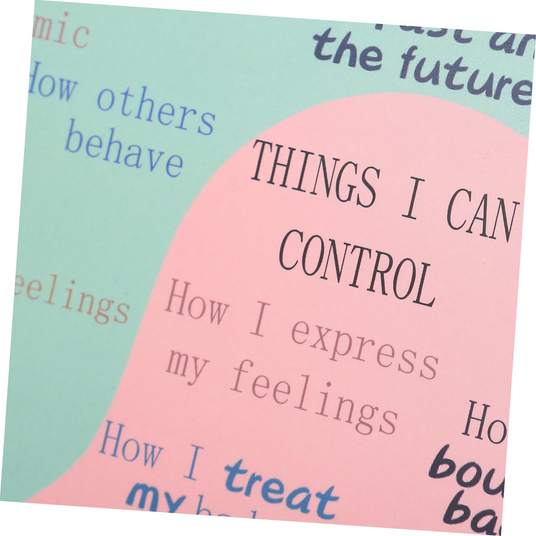 TEHAUX 10stücke Emotion Wheel Dekoration Mit Ständer Für Desktop Büro Psychische Stilvolle Farbgestaltung Für Zuhause Und Arbeitsumgebung