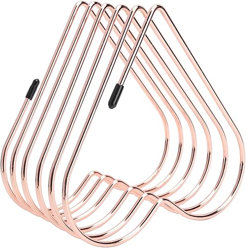 Miniatura 5 de Aramox Desktop File Holder, Iron Magazine Rack with Capacity, Compact Design for Home Office Organization (Pink Gold)