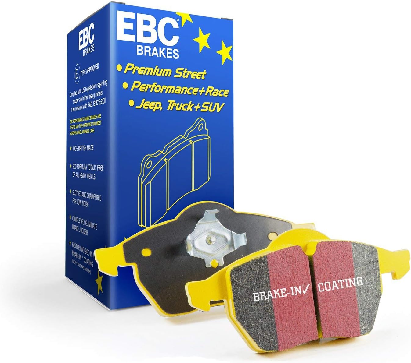 EBC Brakes DP4992R Yellowstuff Street and Track Brake Pad
