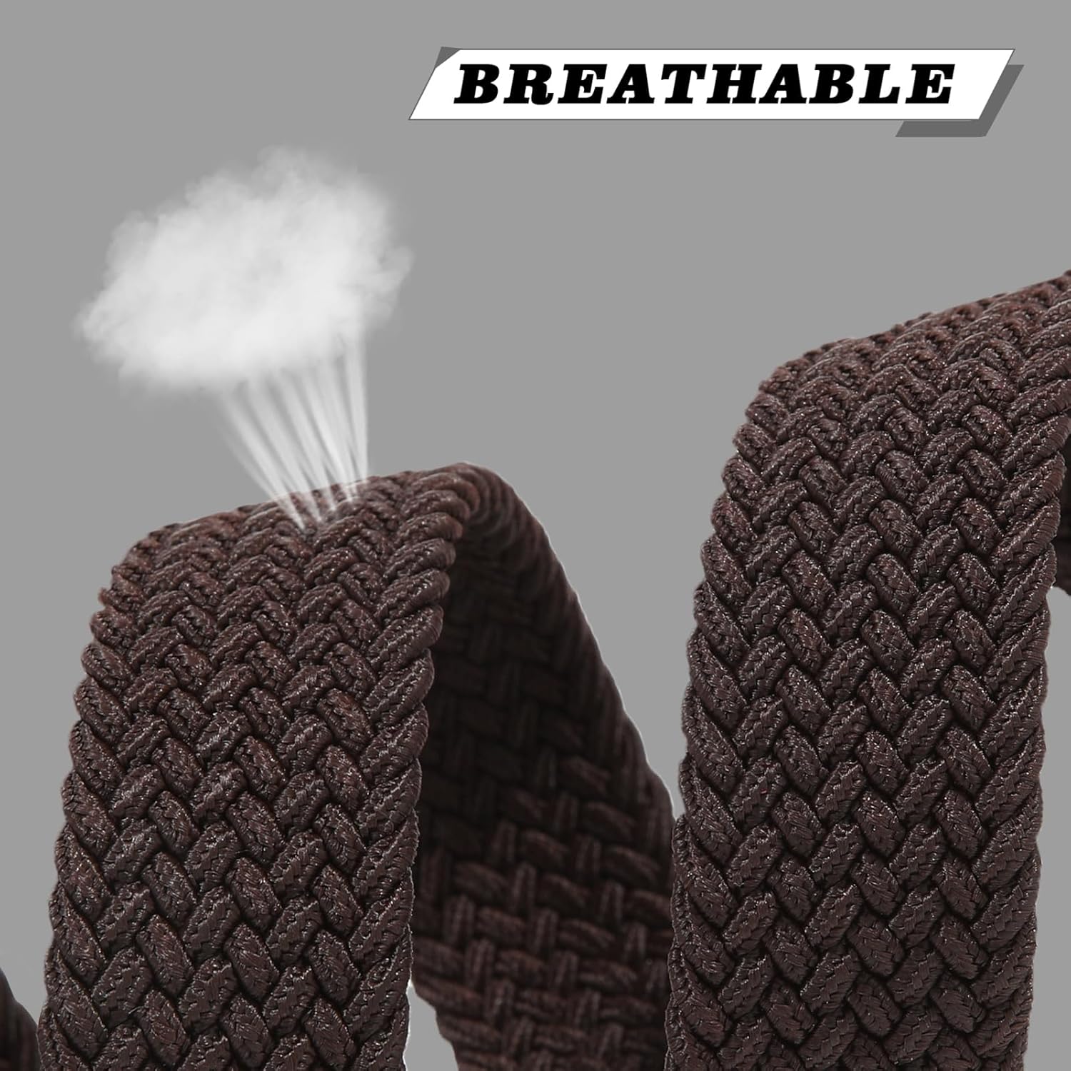 AWAYTR Boys Elastic Braided Belt - Pin Buckle Stretch Golf Baseball Belt for Boys and Girls Aged 4-12 Years - Image 3