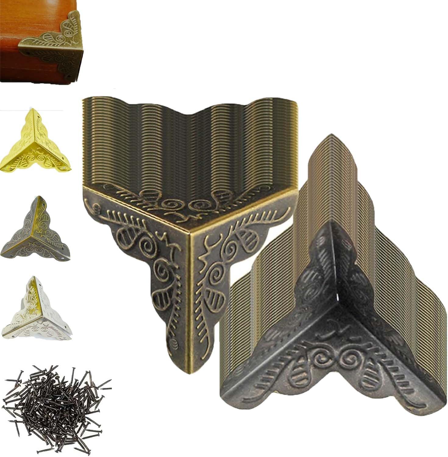 100PCS Stair Dust Corners for Wooden Steps Stair Corner