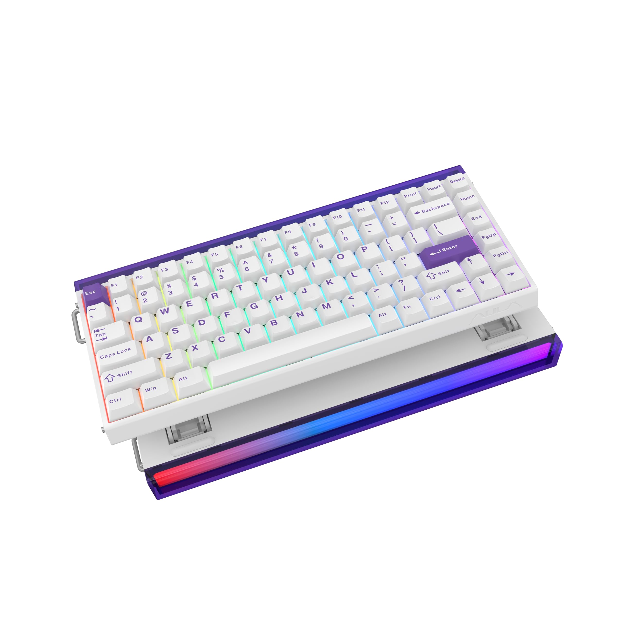 【値下げ】HERO84HE メカニカルキーボード ホワイト/パープル Amazon.com: EPOMAKER Aula Hero84 HE Wired Hall Effect Keyboard