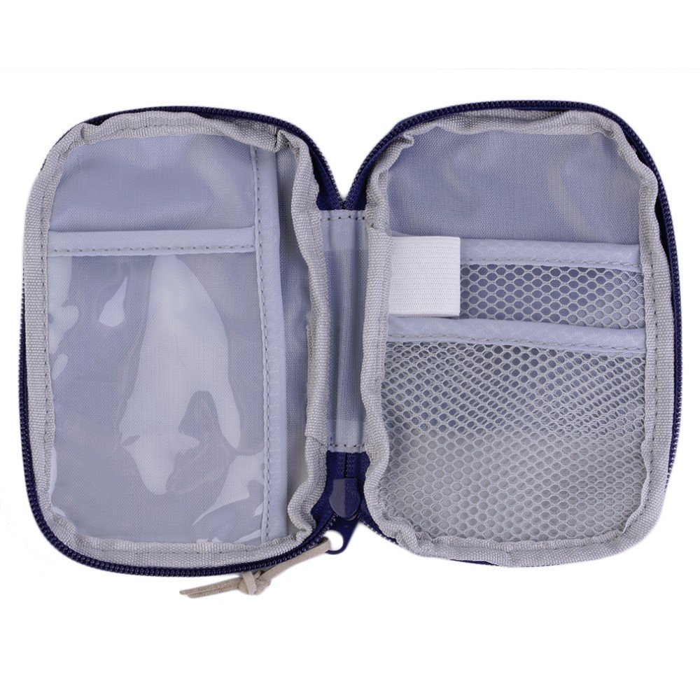 Runilex Small First Aid Kit Travel Pouch Medicine Storage Bag (Multicolor) 1
