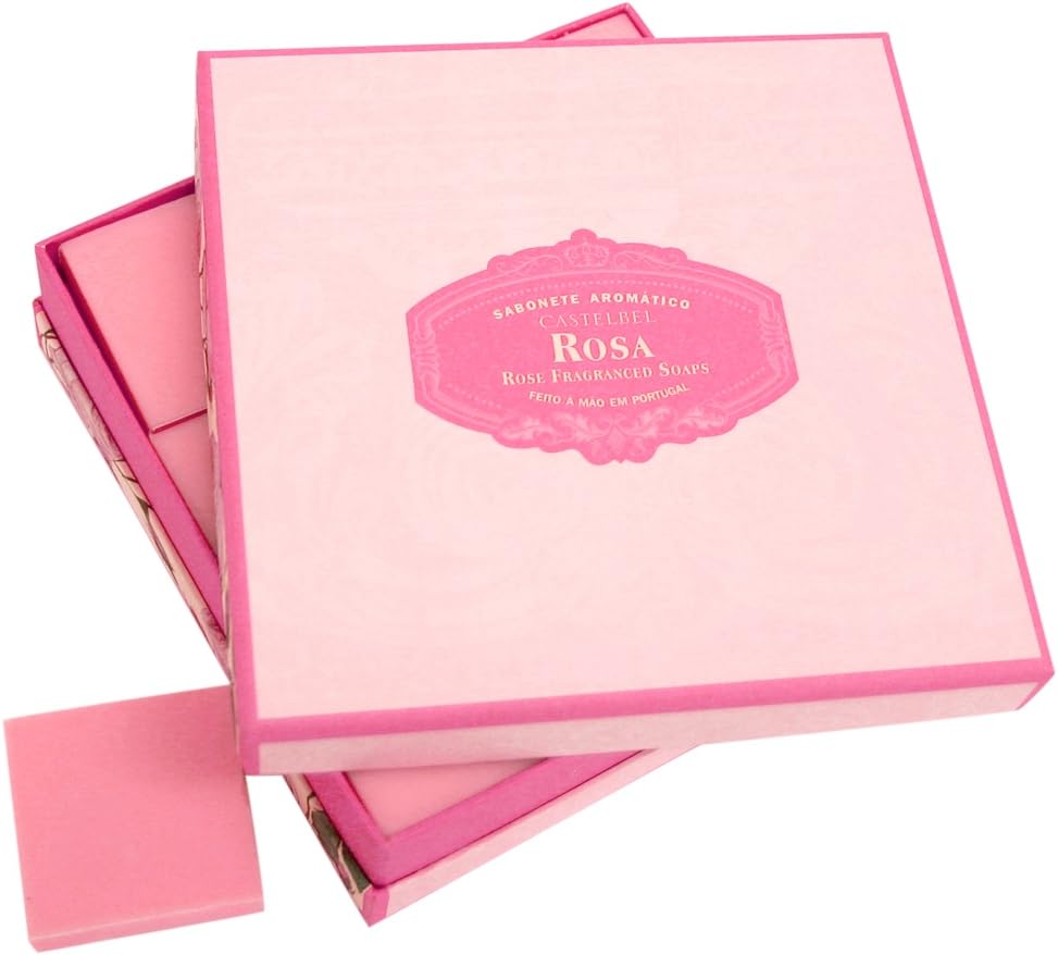 Castelbel Ambiante Rose Guest Soap Set