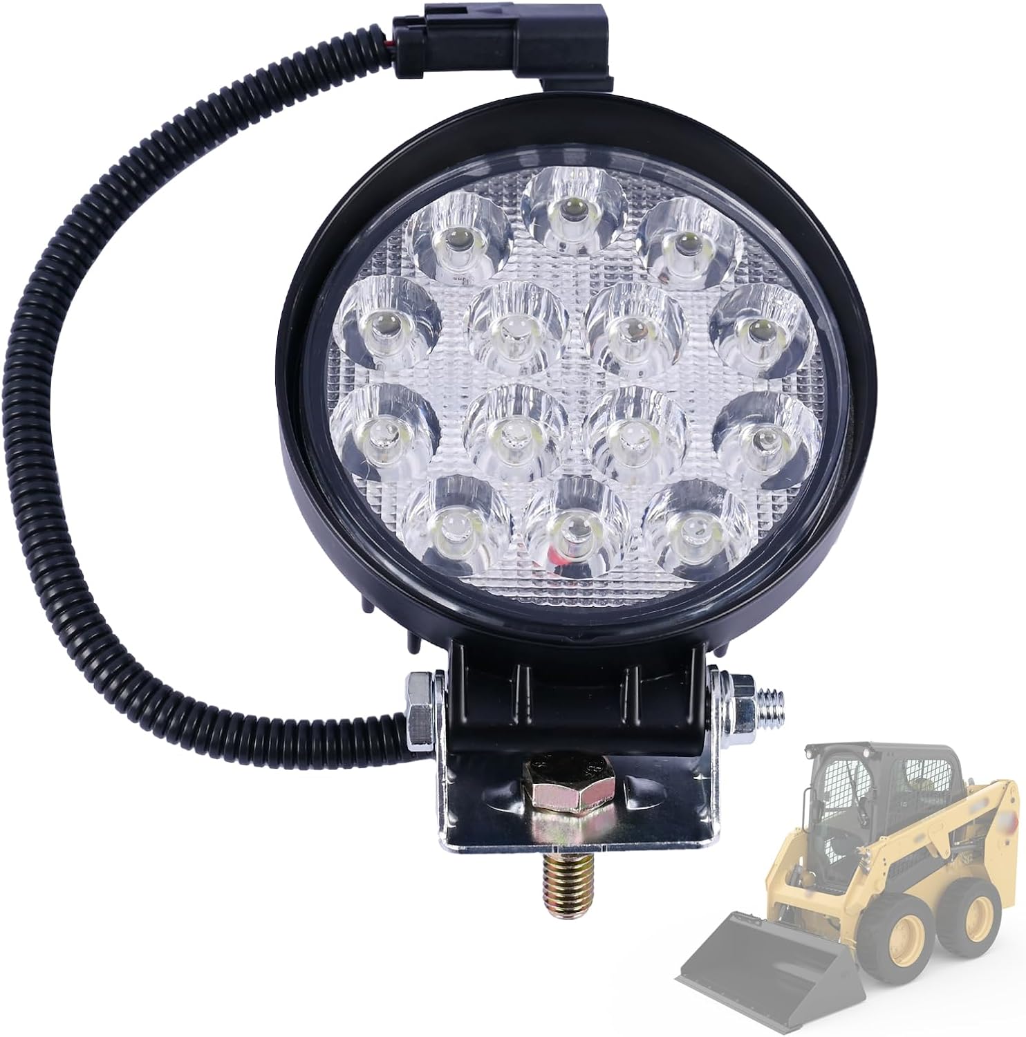 388-3782 Flood Lamp Light Compatible with Caterpillar CAT Loader 236D 242D 259D 279D 299D Excavator 304 306 309 Engine C3.3B C2.4 Replace 3883782