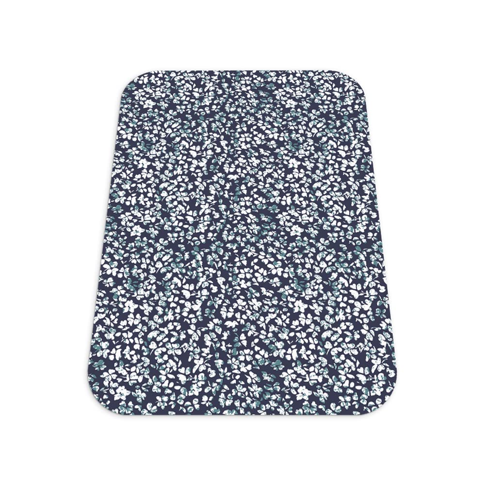 Grand Gaming Tapis de Protection Sol en Vinyle Coloray 120x90cm Motif Petites Marguerites