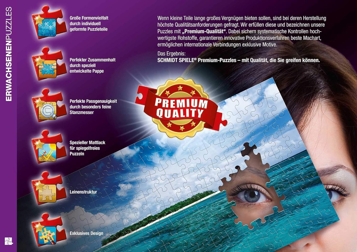 Schmidt Spiele- Strandhaus 58990 The Beach House 1000 Piece Jigsaw Puzzle, Multicolore