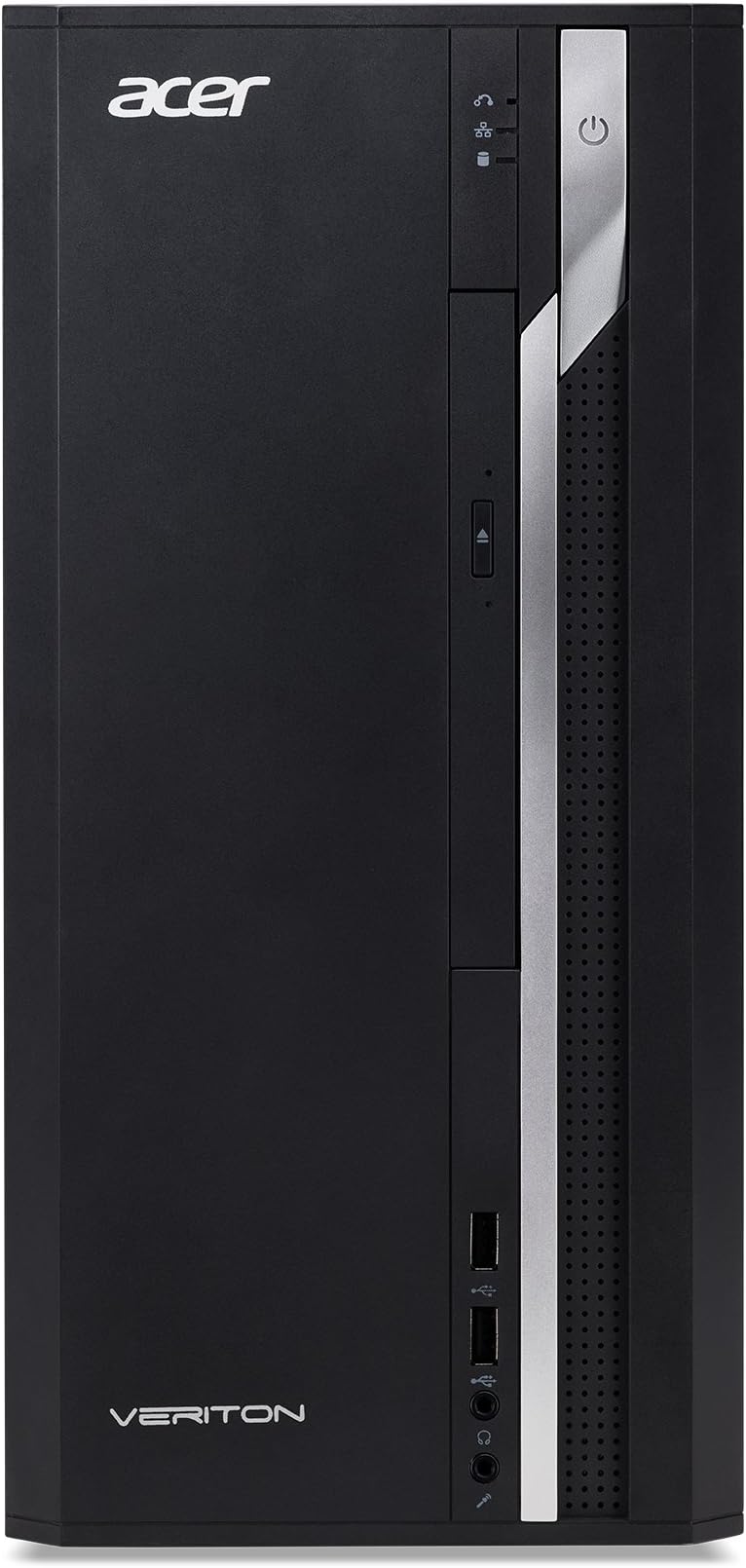 Acer Veriton VES2710G SFF Desktop - (Black) (Intel i3-7100, 4 GB RAM, 1 TB HDD, HD Graphics 630, Windows 10 Pro)