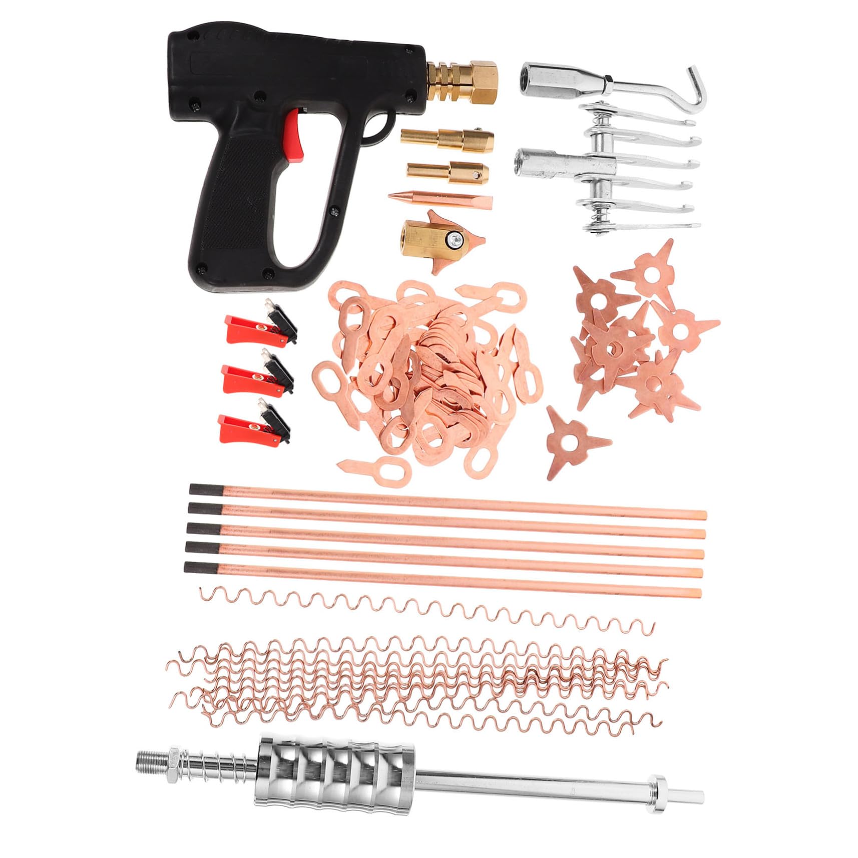 Kit débosselage carrosserie auto pour la réparation maison des bosses de vos panneaux de véhicules