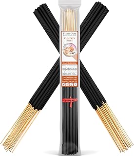 Pumpkin Spice Exotic Incense Sticks Jumbo 19 Inch Long - Bulk 1 Bundle 27 to 30 Sticks - Natural 19" Extra Large with A Smooth Aroma That Burns for 3 to 4 Hours Each.