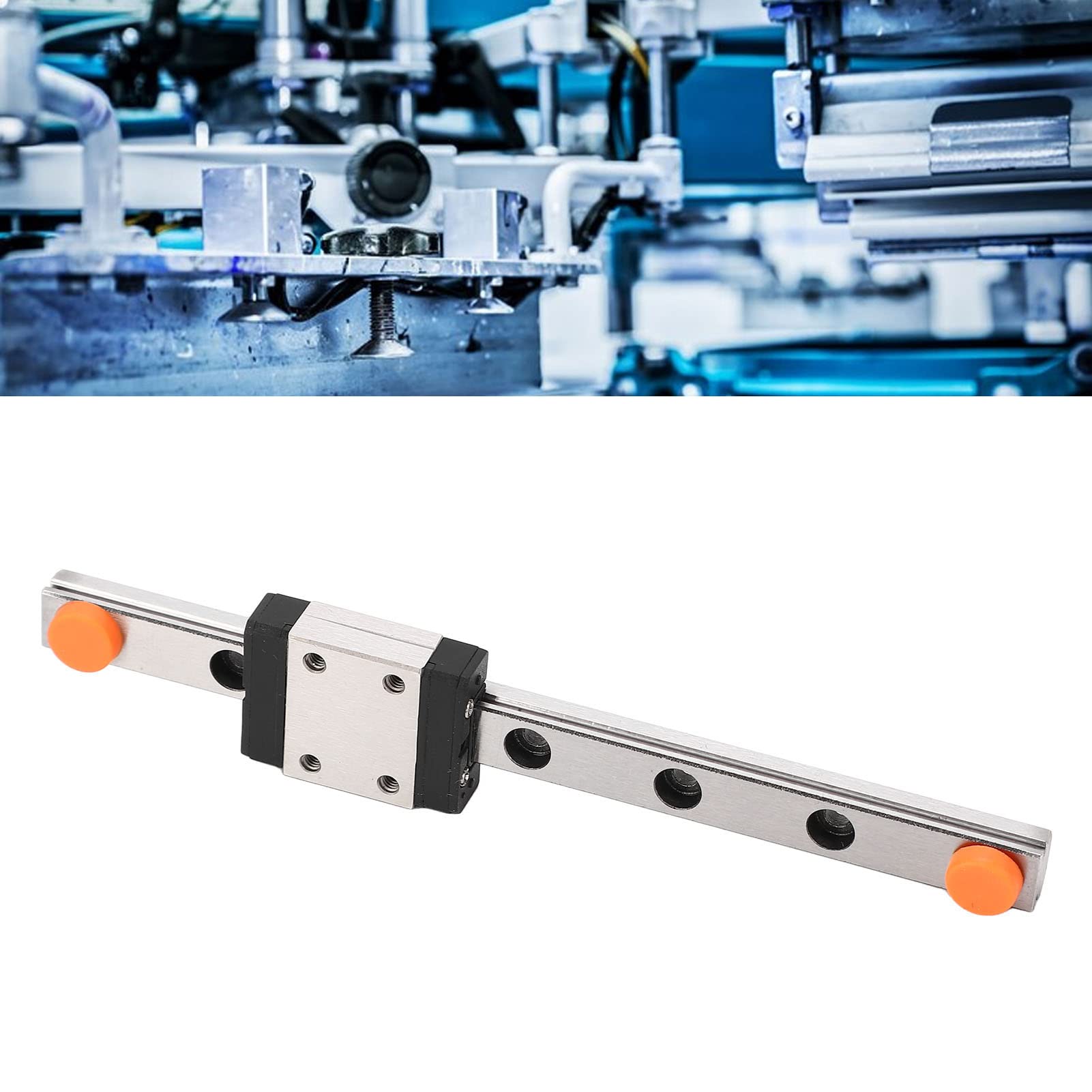 Rail Linéaire MGN7C-100-1R 100mm Avec Bloc - Pour Machine CNC, Imprimante 3D - Guidage Haute Précision - 6