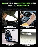 Vista 7 de SCITOO Bomba de dirección asistida compatible con Dodge Dakota 2005, 2006, 2007, 2006-2007 para Mitsubishi Raider, kit de bomba de dirección